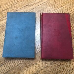 2 ANTIQUE BOOKS Everymans Library - Mr. Midshipman Easy / Masterman Ready - 1910